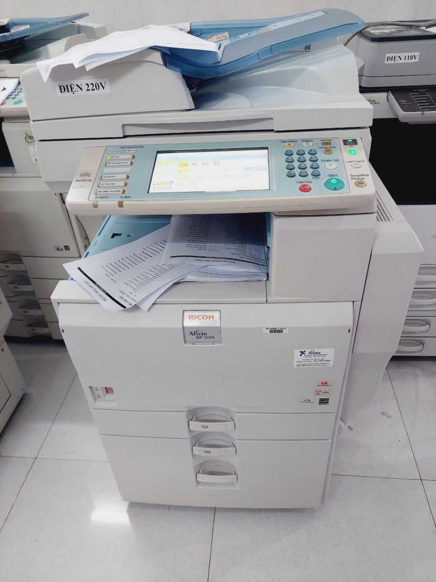 Bán máy photocopy Ricoh MP4001/5001 Bán máy photocopy Ricoh MP4001/5001